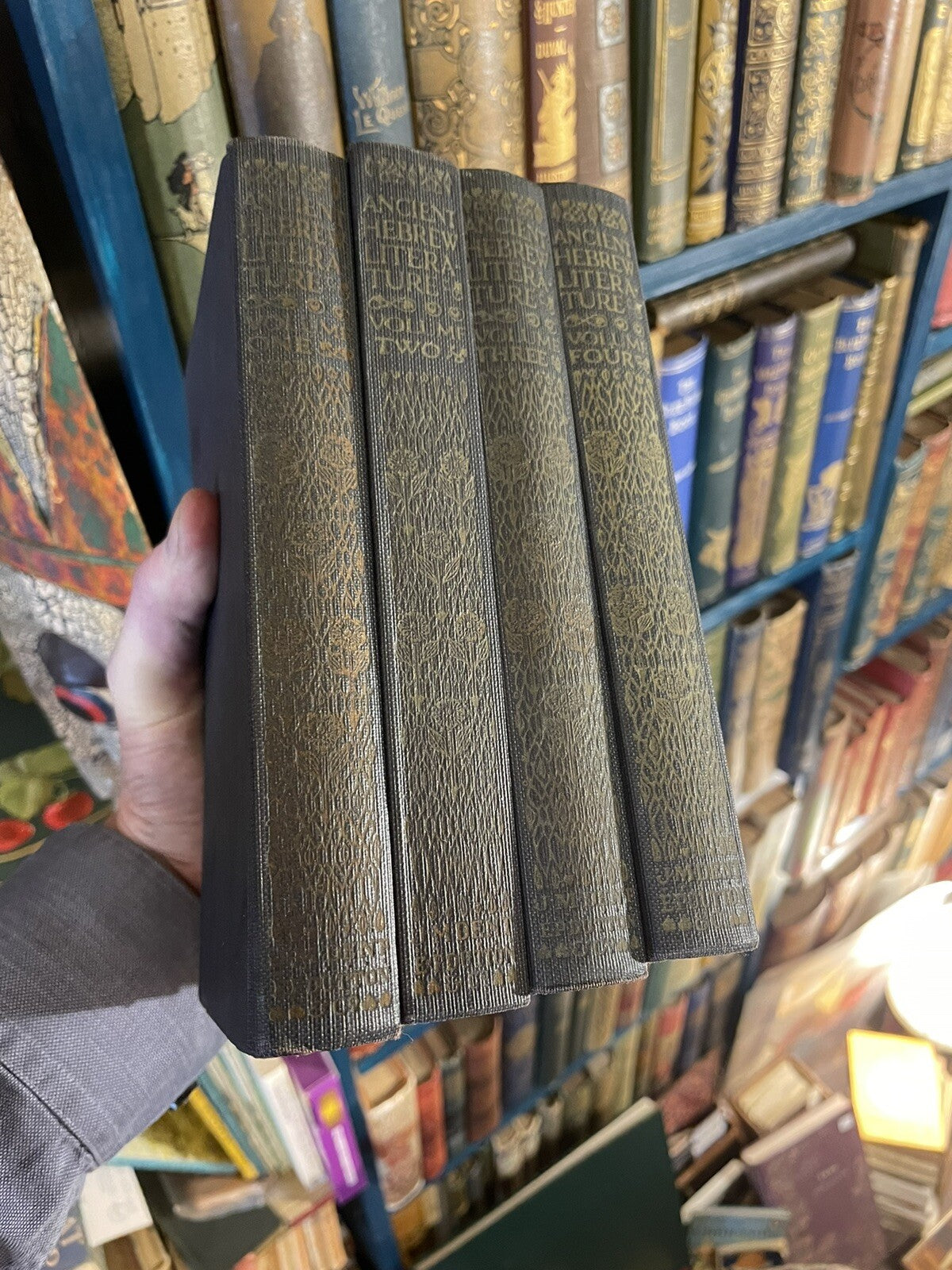 Ancient Hebrew Literature (Vols 1-4) Everyman's Library : J M Dent 1920