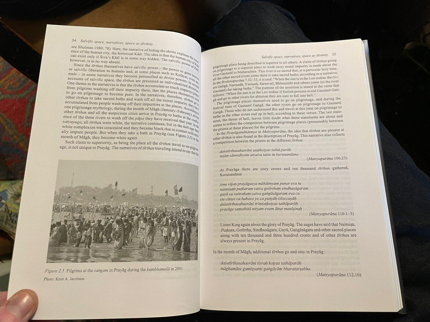 Pilgrimage in the Hindu Tradition : Salvific Space : Jacobsen : Studies