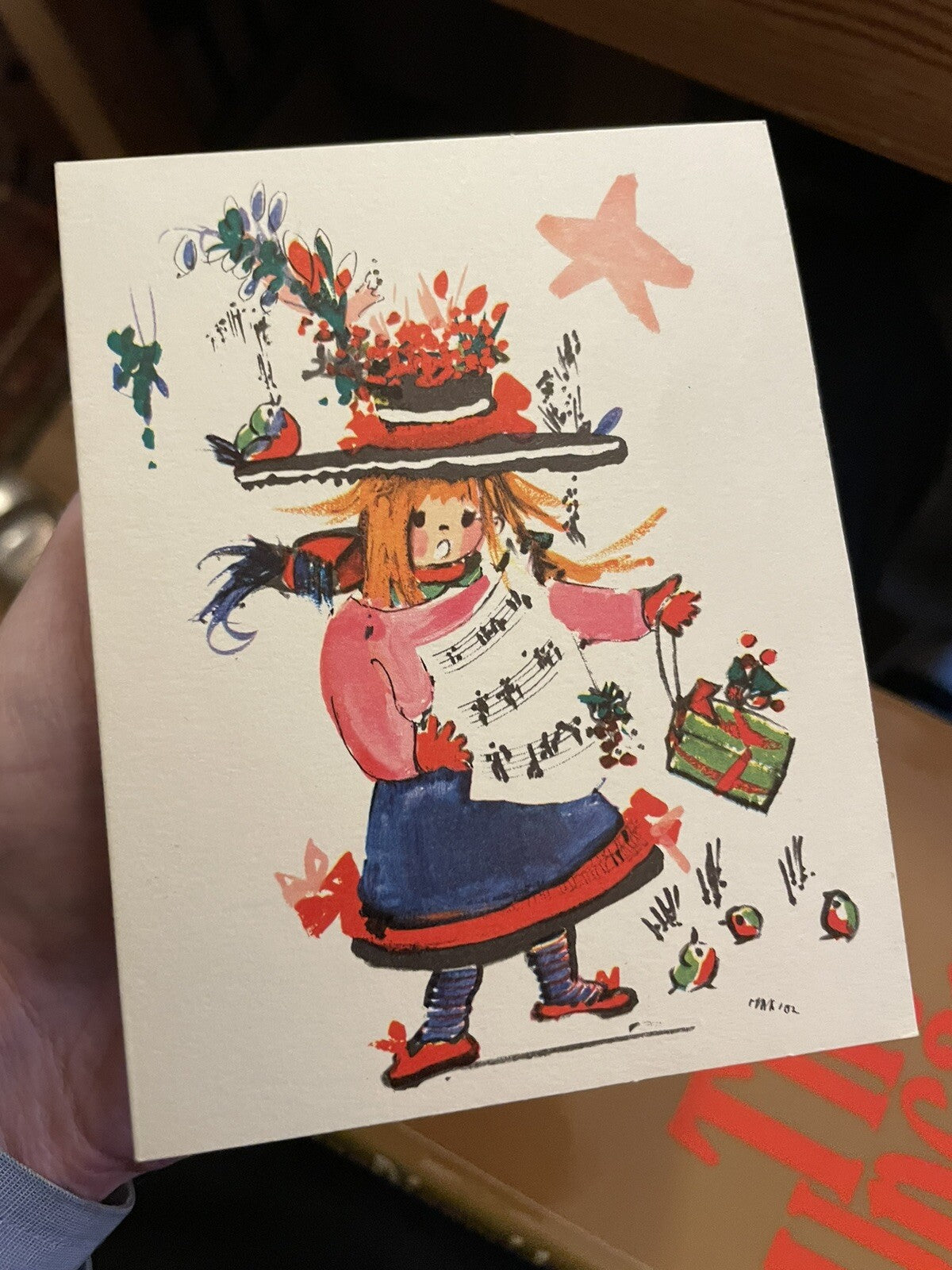 Hugh MacDiarmid & Valda Christmas Card to Nairn Family (John Updike booksellers)