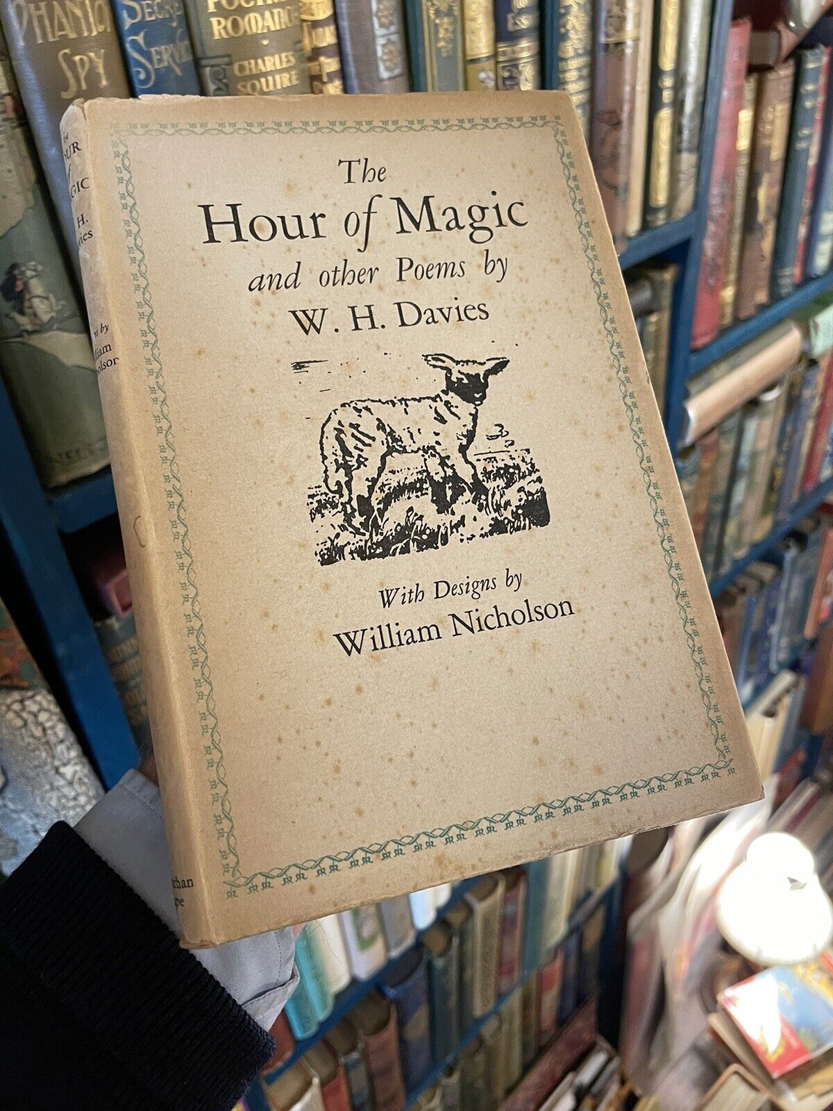 W. H. Davies - The Hour of Magic and other Poems - William Nicholson 1st Ed 1922
