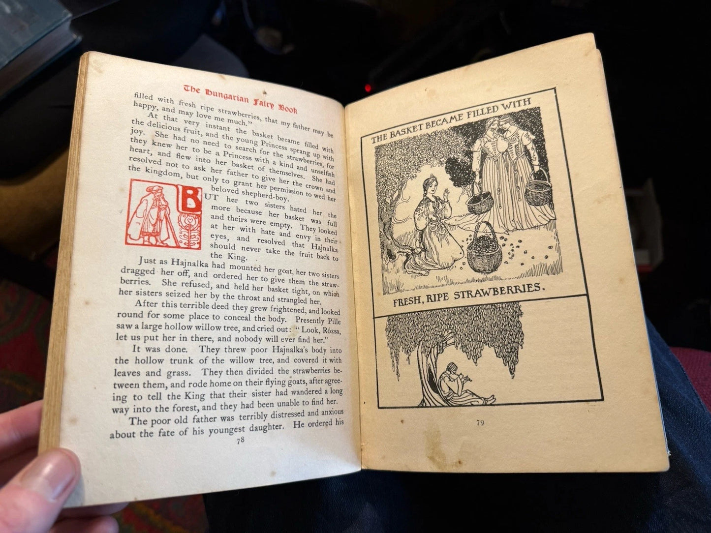 1913 The Hungarian Fairy Book : Nandor & Willy Pogany : Fairy Folk Tales