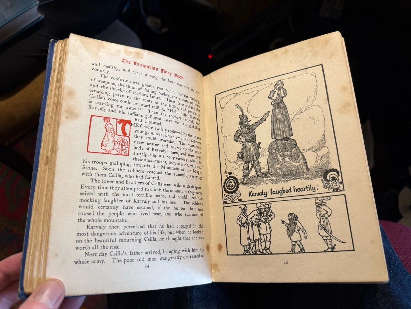 1913 The Hungarian Fairy Book : Nandor & Willy Pogany : Fairy Folk Tales