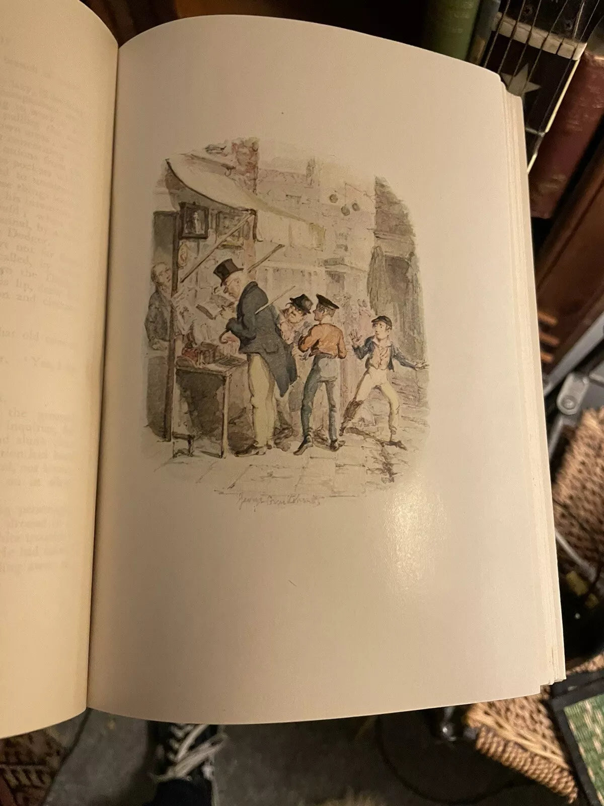 GEORGE CRUIKSHANK'S WATER COLOURS Joseph Greco OLIVER TWIST etc 1903