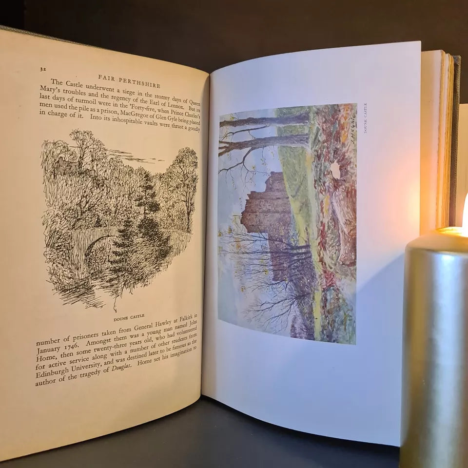 Fair Perthshire, Miles & McGhie: Hardback: 1st Edition: 1930: Scottish Landscape