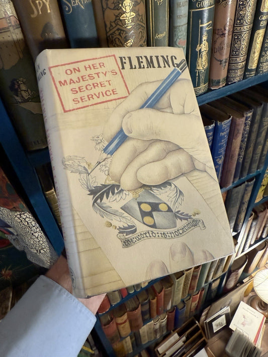 SIGNED by IAN FLEMING + SABLE BASILISK On Her Majestys Secret Service
