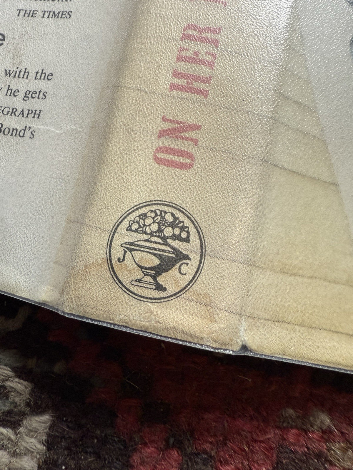 SIGNED by IAN FLEMING + SABLE BASILISK On Her Majestys Secret Service