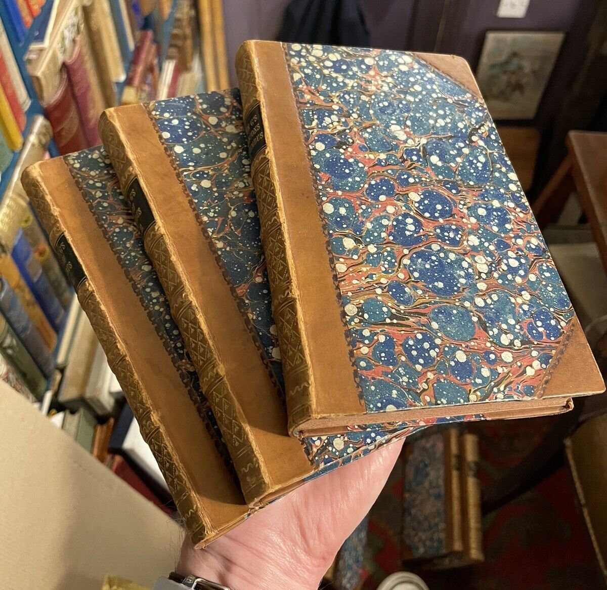 1850 The Life and Voyages of Christopher Columbus (3 Vols) Washington Irving
