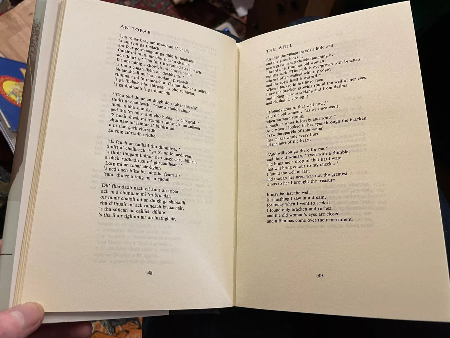 Derick Thomson : Creachadh Na Clàrsaich : Plundering The Harp : Gaelic Poems