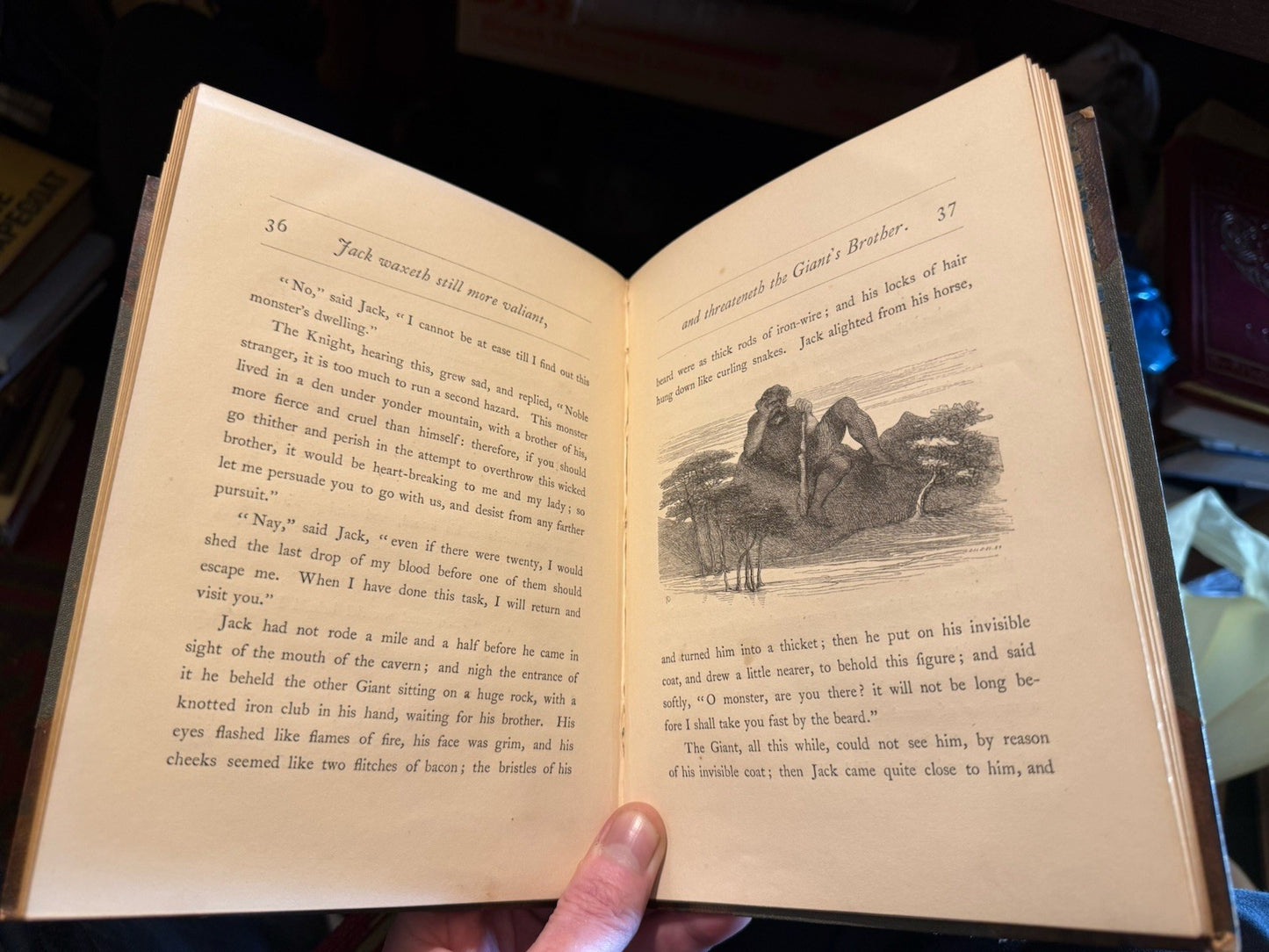 1858 The Story of Jack and the Giants : Richard Doyle : Hand Coloured Plates