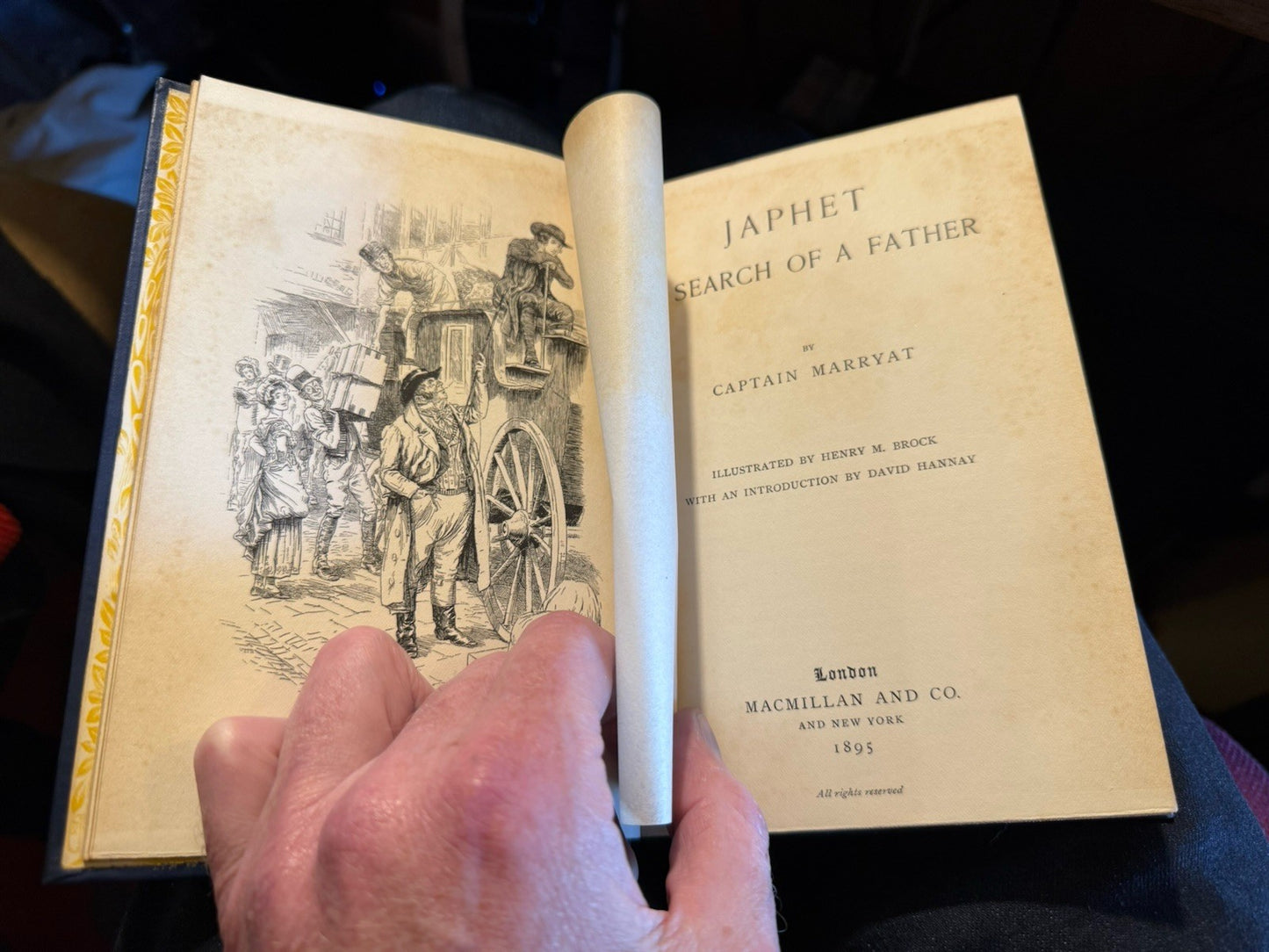 Marryat : Japhet, in Search of a Father : Turbayne : Macmillan 1895
