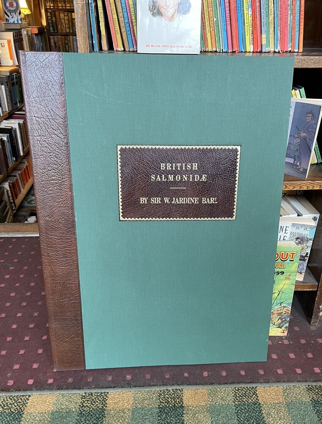 Sir W. Jardine : British Salmonidae : Ltd Edition 1979 : Huge Book : Salmon