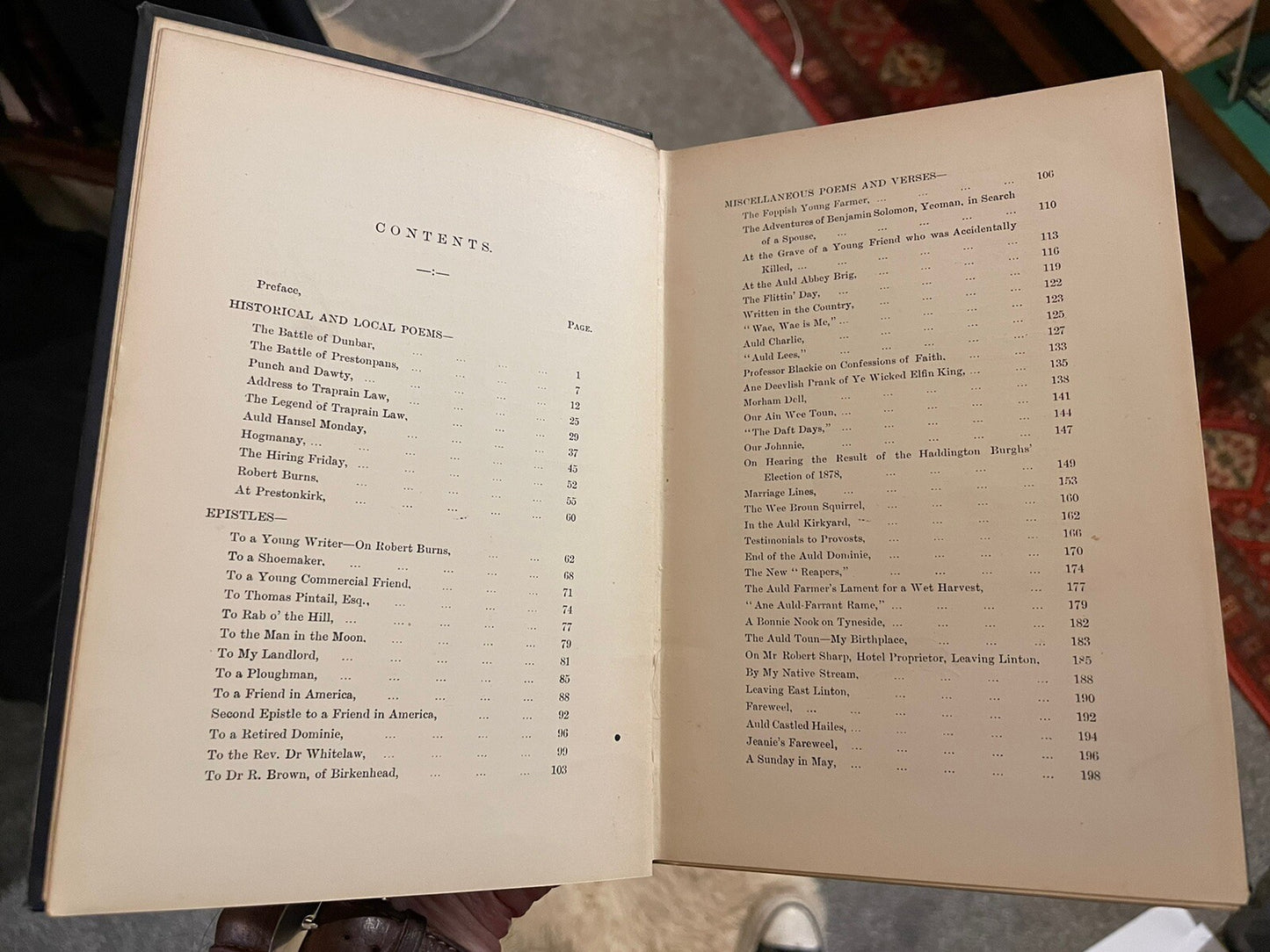 1896 The Battles of Dunbar & Prestonpans and Other Selected Poems : Lumsden