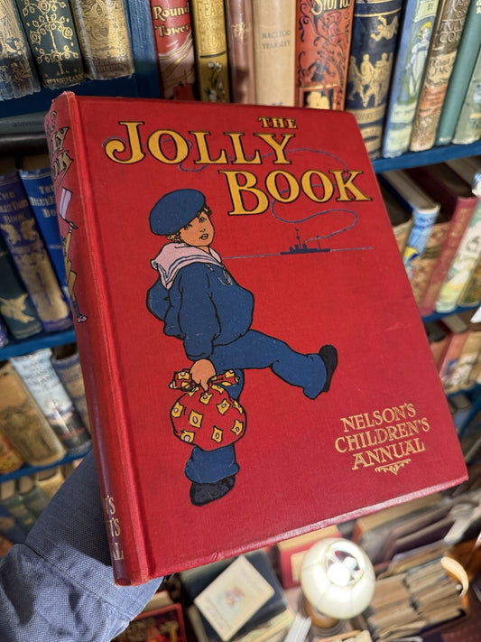 1911 The Jolly Book : Second Year : Vintage Children's Illustrated Annual