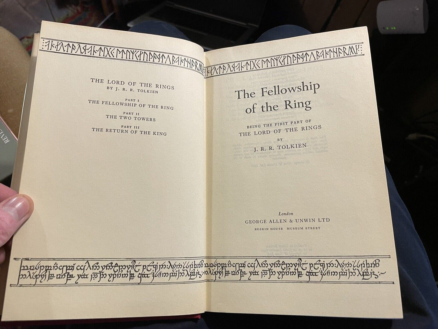 J R R Tolkien The Lord of The Rings 1966 (2nd Edition) 1st/1st/3rd (1966)