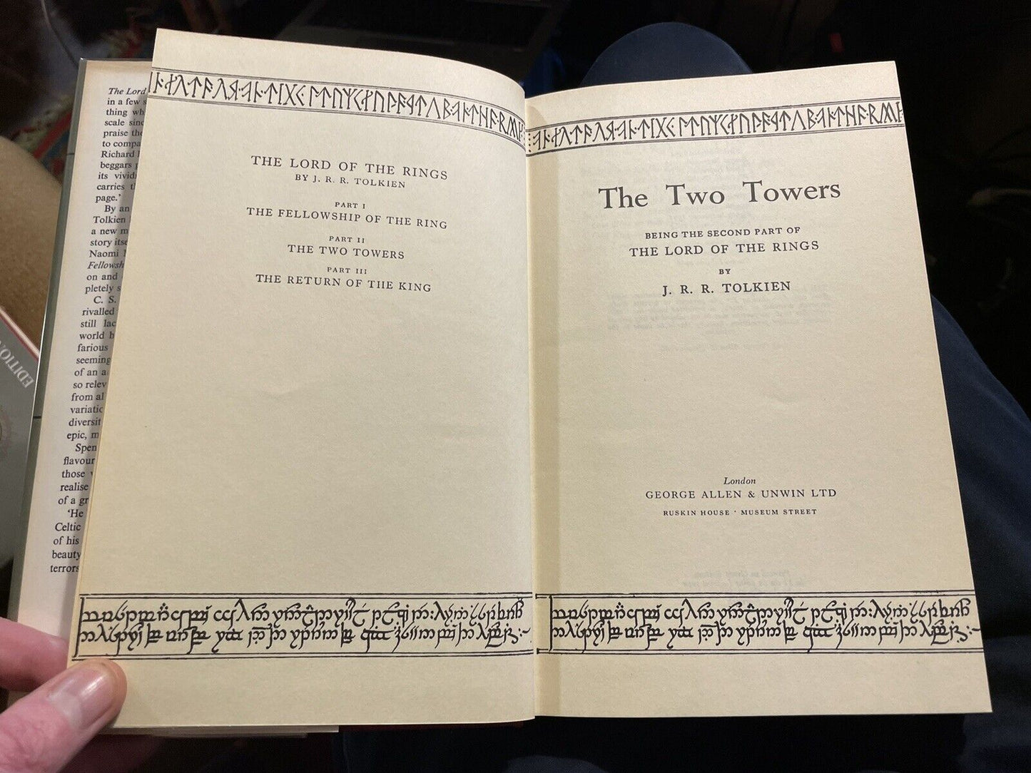 J R R Tolkien The Lord of The Rings 1966 (2nd Edition) 1st/1st/3rd (1966)