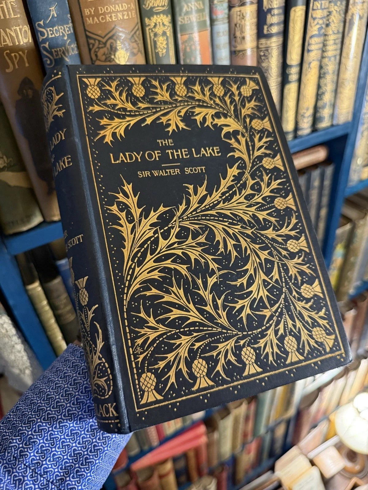 Sir Walter Scott : The Lady of the Lake : Stunning Turbayne Binding 1891