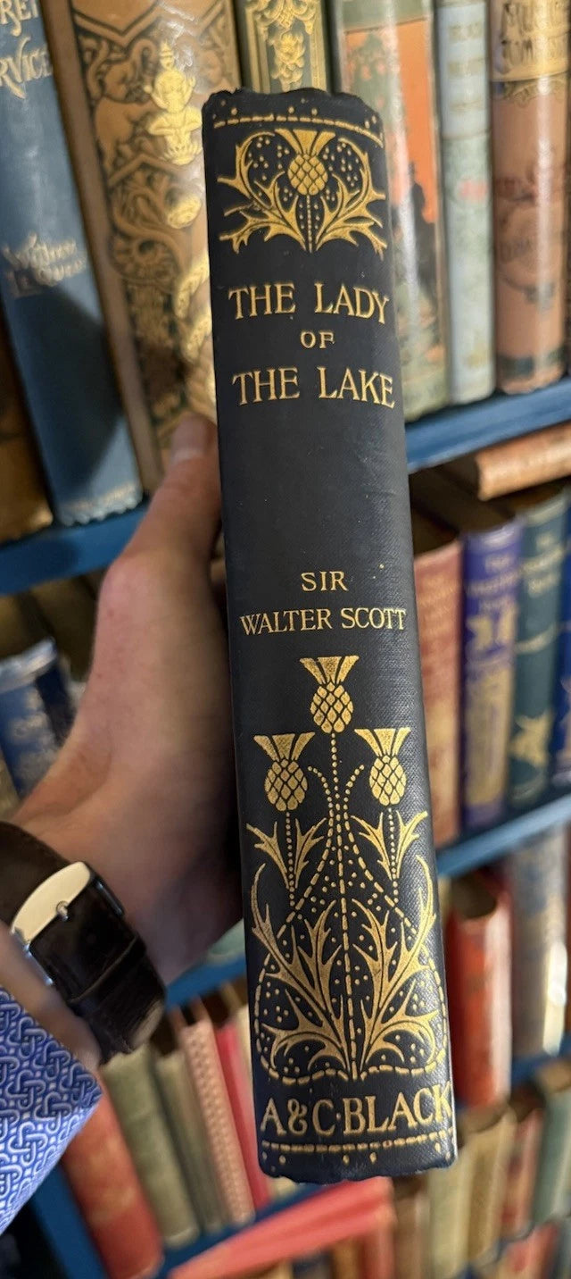 Sir Walter Scott : The Lady of the Lake : Stunning Turbayne Binding 1891