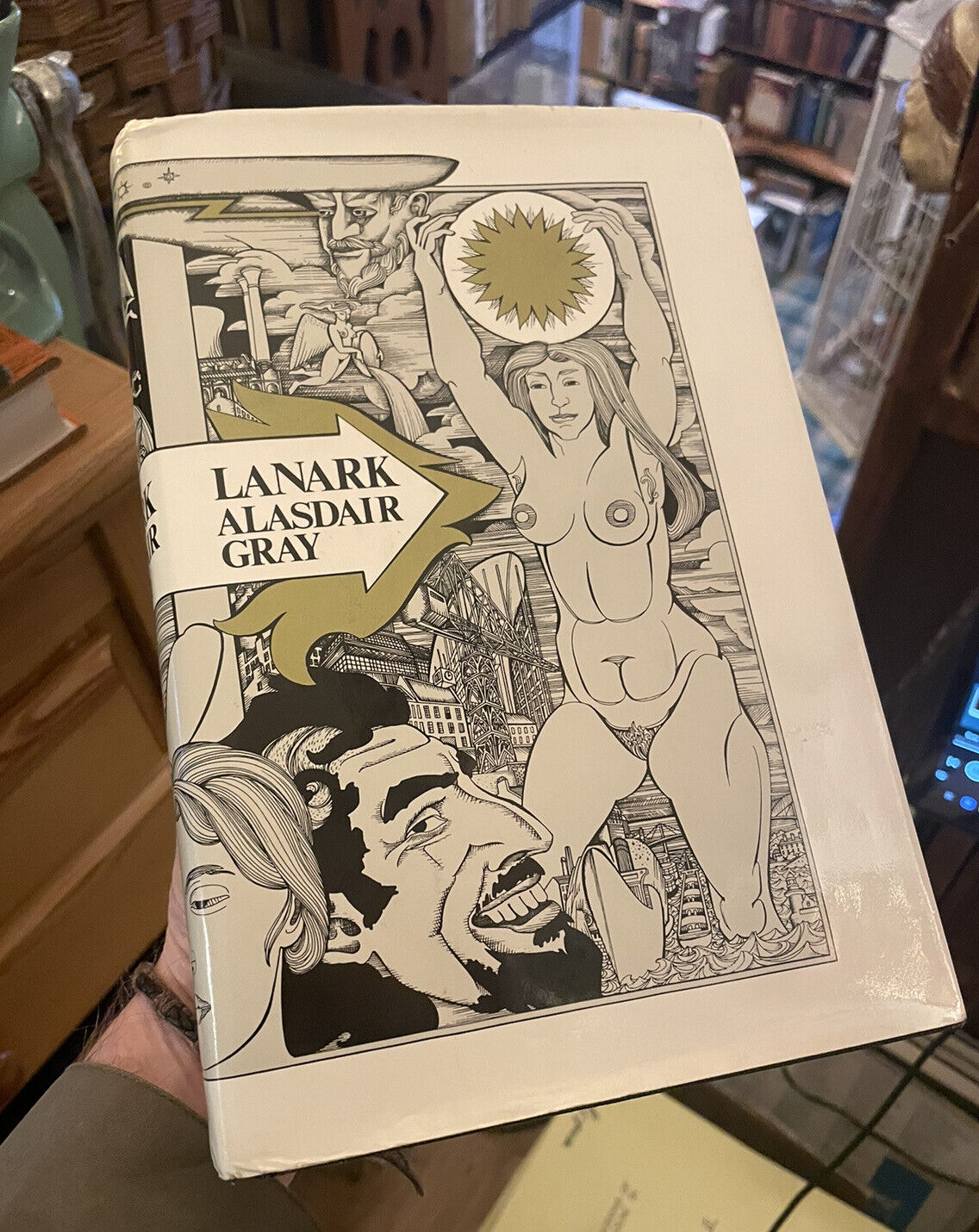Alasdair Gray : Lanark : A Life in Four Books : 1st/1st UK Edition 1981