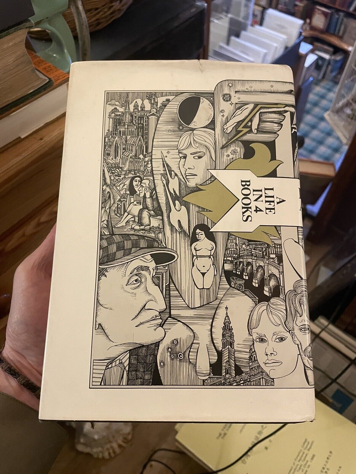 Alasdair Gray : Lanark : A Life in Four Books : 1st/1st UK Edition 1981