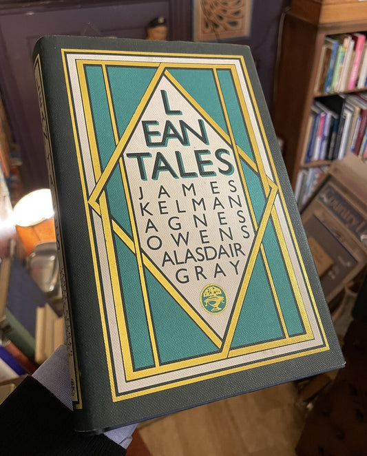 Alasdair Gray (SIGNED) James Kelman, Agnes Owens - Lean Tales 1st/1st