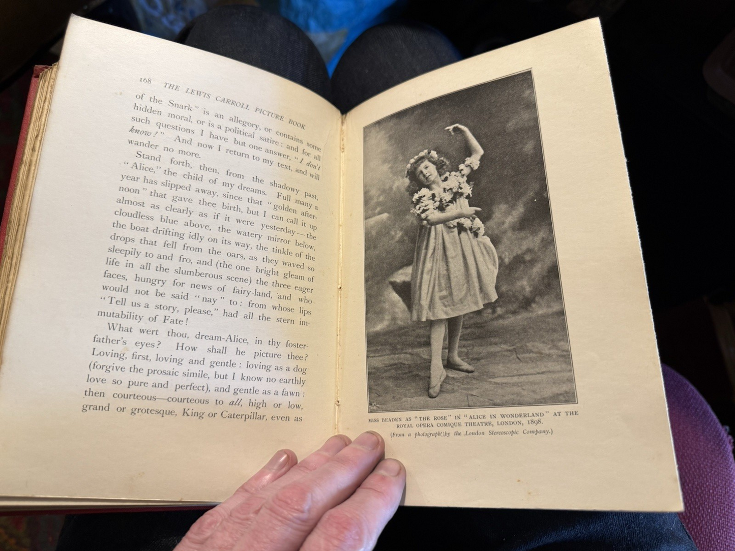 1899 The Lewis Carroll Picture Book : S. Dodgson Collingwood : First Edition