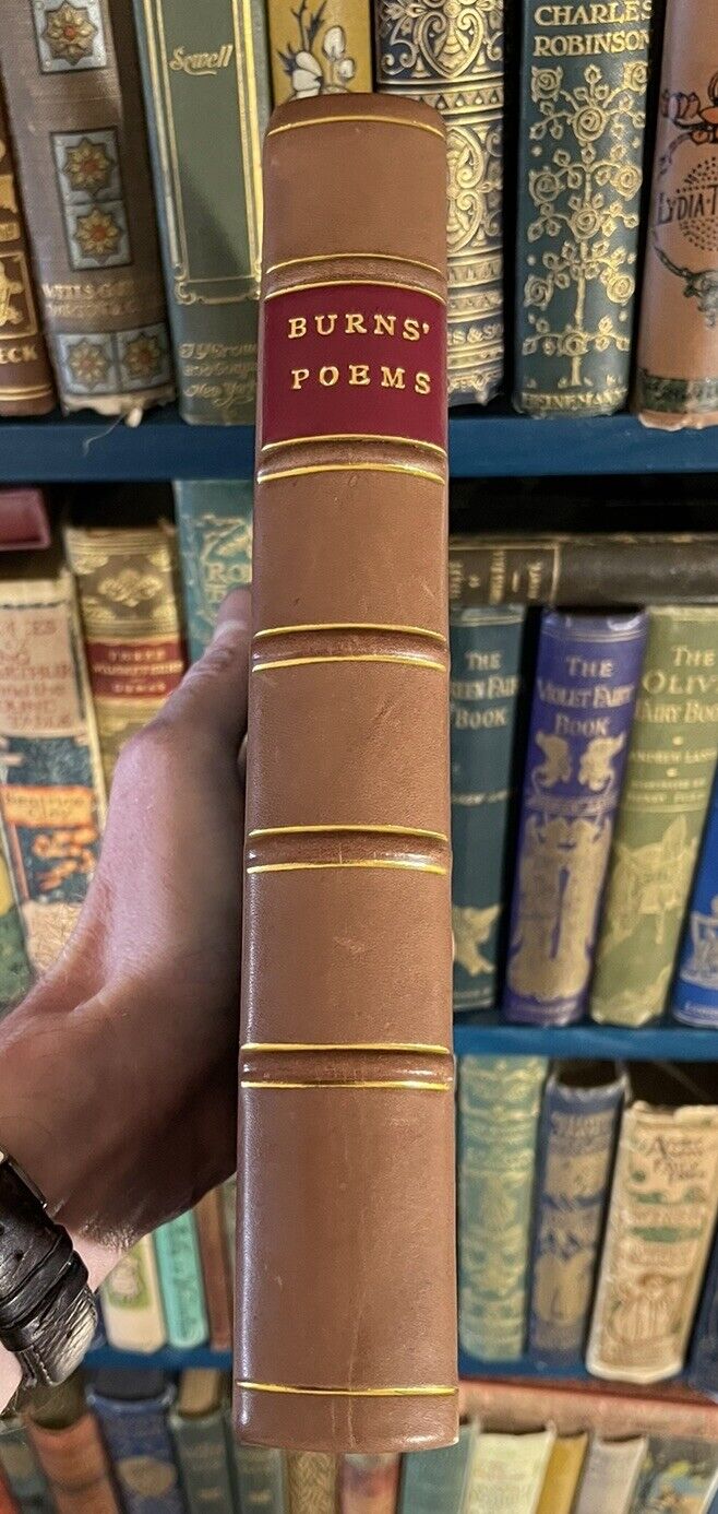 1787 Robert Burns : Poems Chiefly in the Scottish Dialect : First London Edition