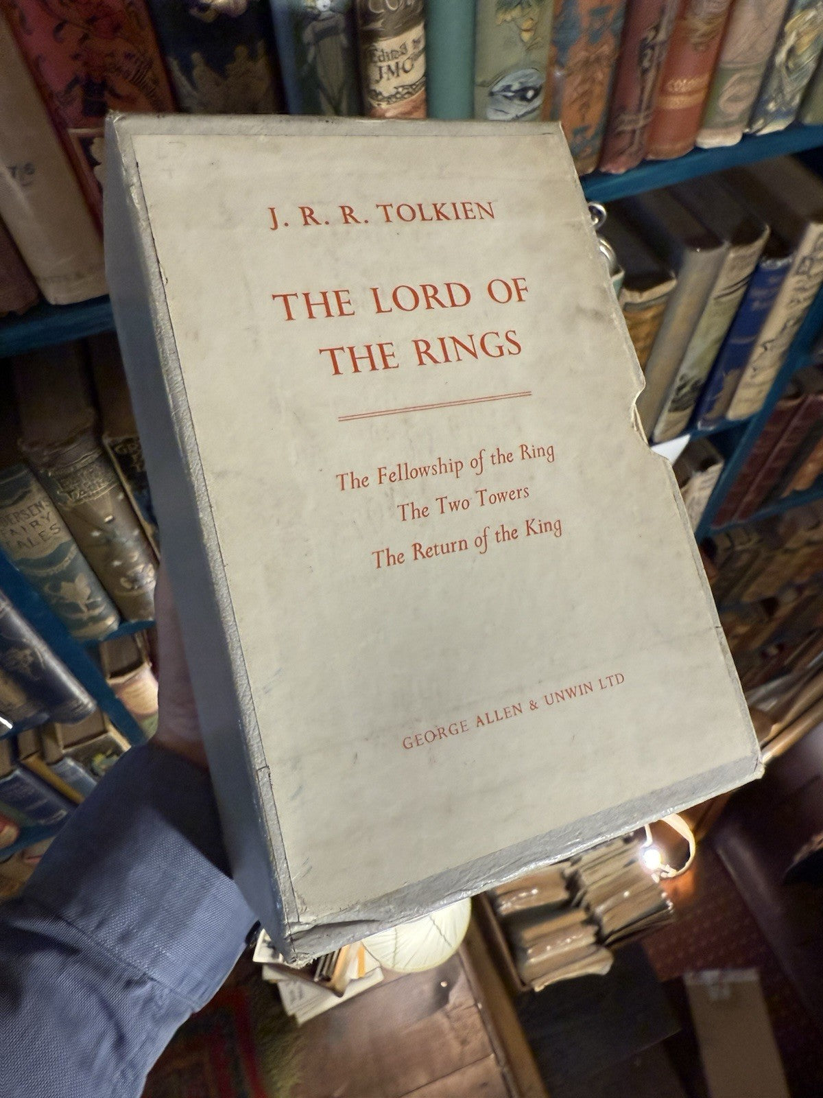 JRR Tolkien : Lord Rings of the Rings : 1st Ed 12/10/10 : In Slipcase 1962-63