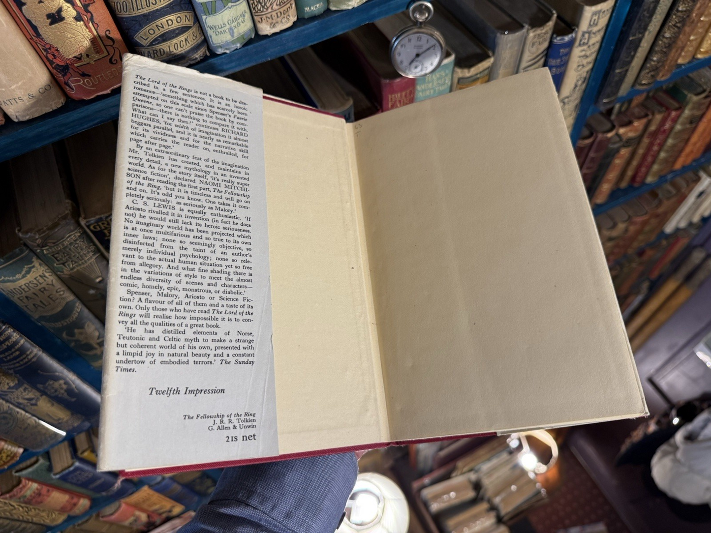 JRR Tolkien : Lord Rings of the Rings : 1st Ed 12/10/10 : In Slipcase 1962-63
