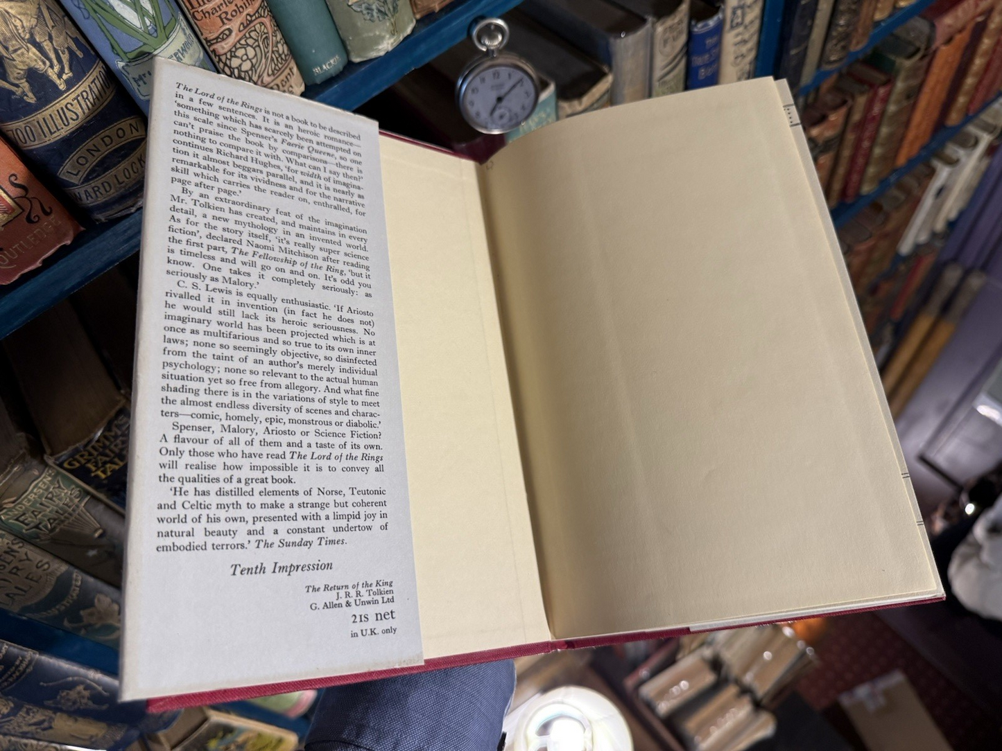 JRR Tolkien : Lord Rings of the Rings : 1st Ed 12/10/10 : In Slipcase 1962-63