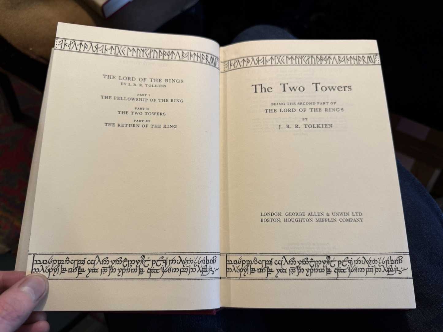 JRR Tolkien : Lord Rings of the Rings : 1st Ed 12/10/10 : In Slipcase 1962-63