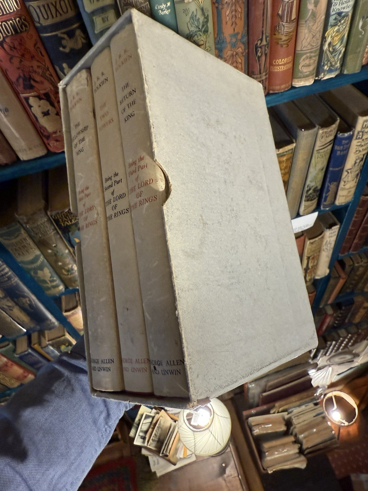 JRR Tolkien : Lord Rings of the Rings : 1st Ed 12/10/10 : In Slipcase 1962-63