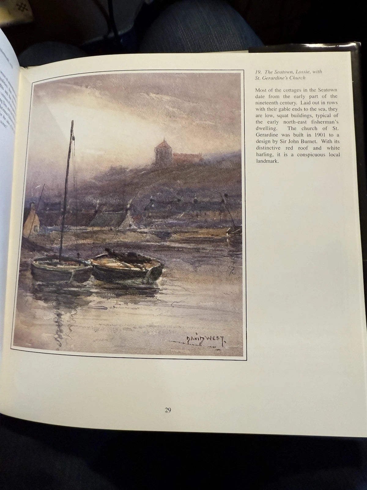 DAVID WEST OF LOSSIEMOUTH : Duncan Wood (SIGNED COPY) : Scottish Art 2000