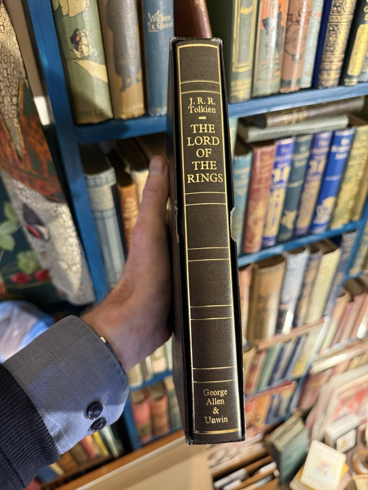 J R R Tolkien : The Lord Of The Rings : First Deluxe Edition 1969 : India Paper