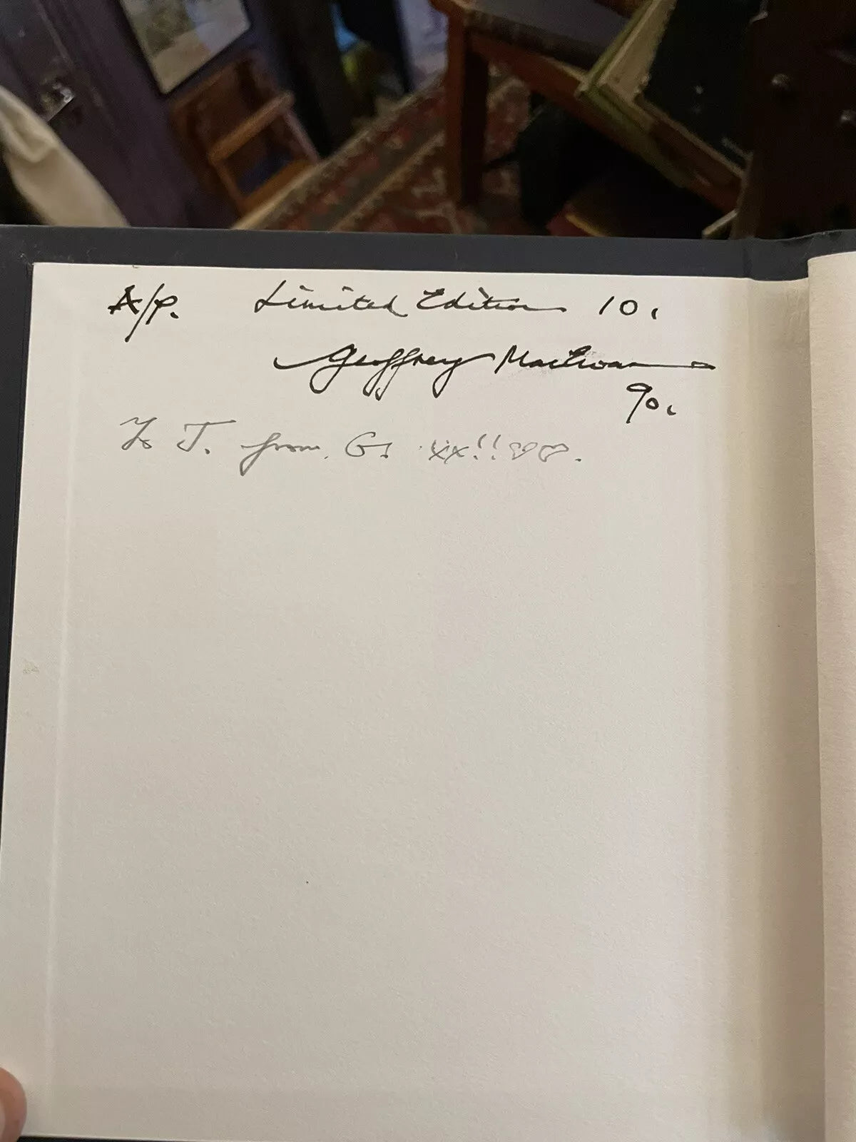 Geoffrey MacEwan (Signed) Artist Proofs : 6 Drypoint based on Orpheus