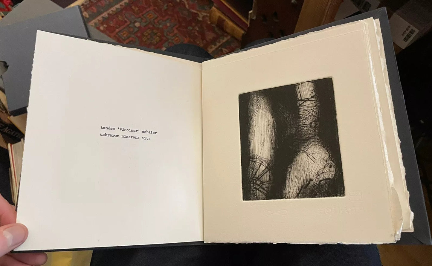 Geoffrey MacEwan (Signed) Artist Proofs : 6 Drypoint based on Orpheus