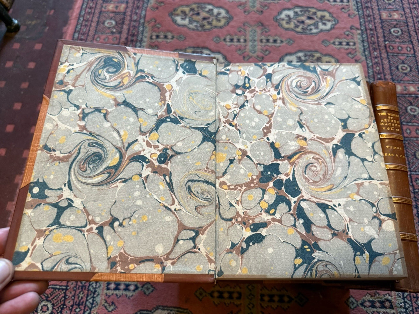 The Works of Arthur Machen (9 vols) Caerleon Edition : Signed : Riviere & Son