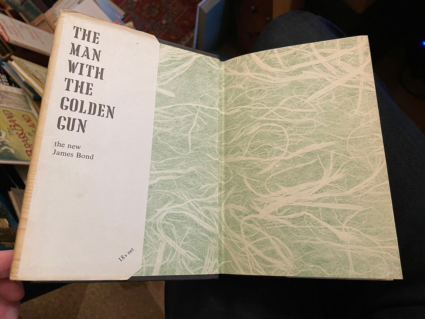Ian Fleming : The Man With The Golden Gun : 1st/1st Edition 1965 : HB in DJ