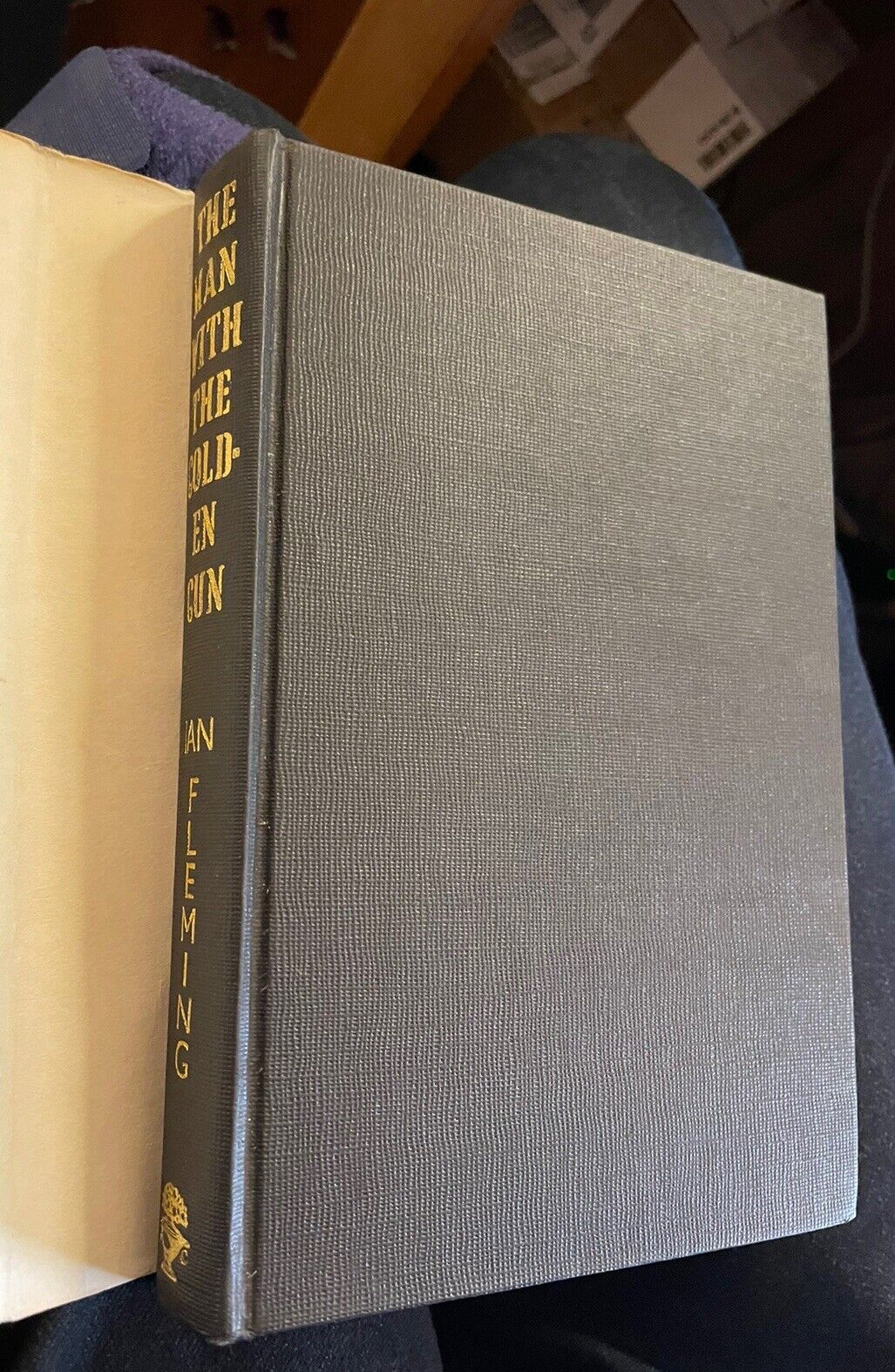 Ian Fleming : The Man With The Golden Gun : 1st/1st Edition 1965 : HB in DJ