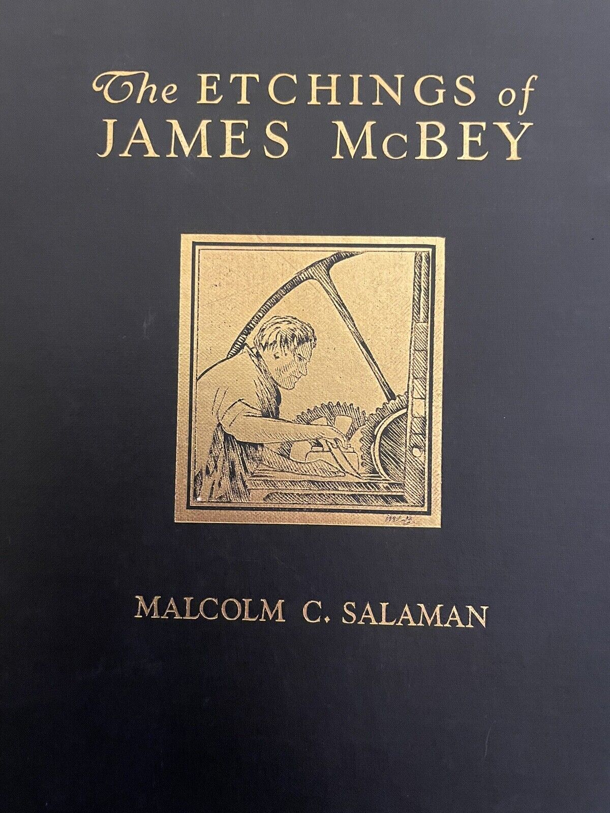 1929 The Etchings of James McBey : Malcolm C. Salaman