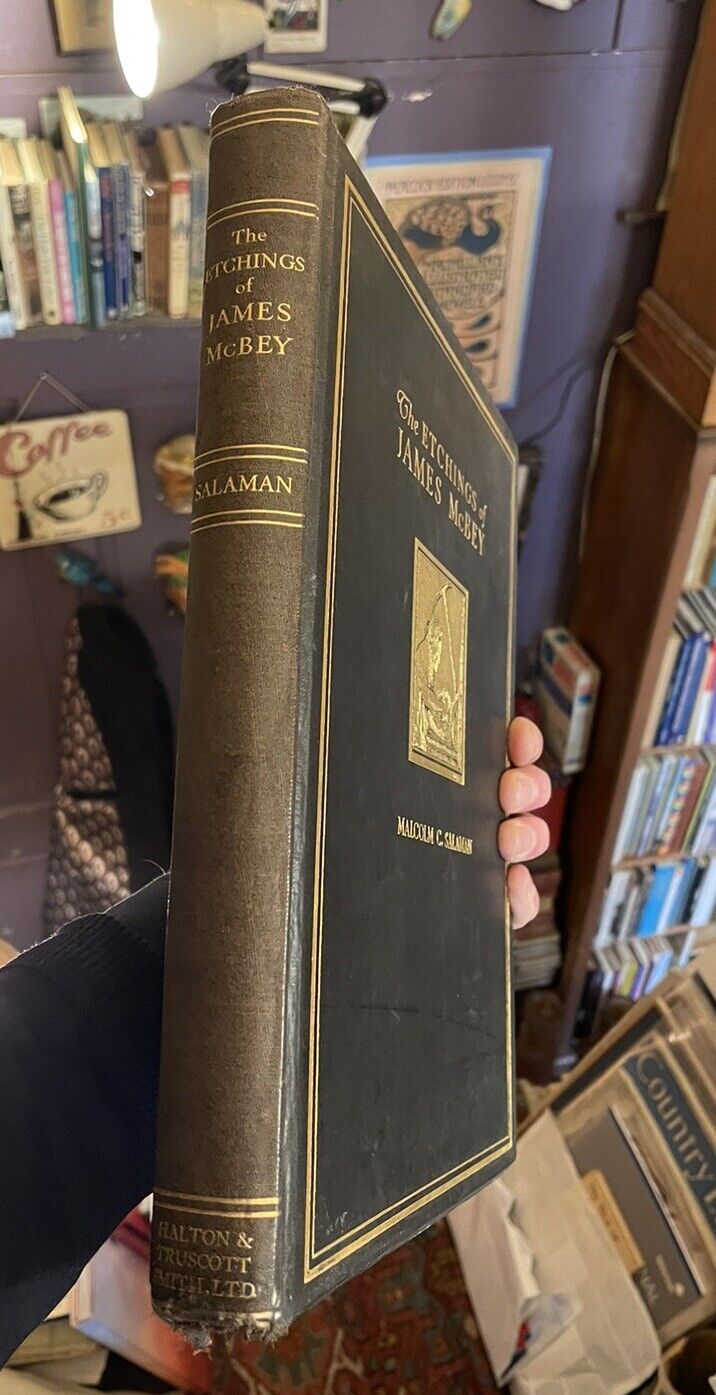 1929 The Etchings of James McBey : Malcolm C. Salaman