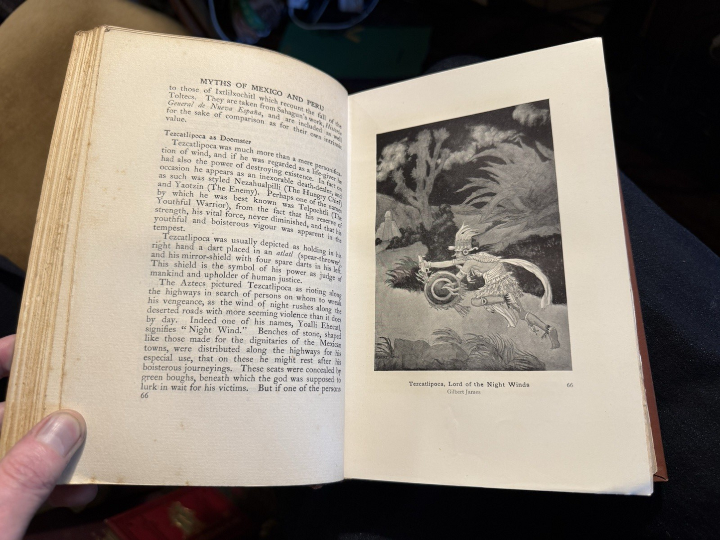 The Myths of Mexico & Peru : Lewis Spence : Occult Mythology Aztecs : Deluxe Ed