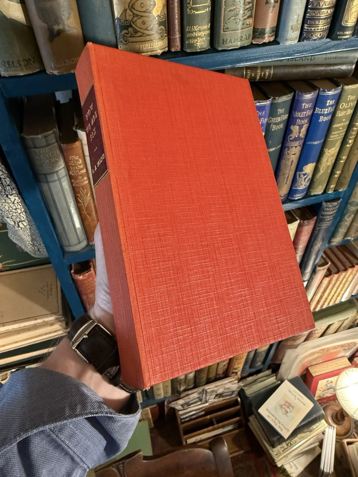 A A Milne : Now We Are Six : 1st/1st : Fine Binding (Baynun Riviere) 1927