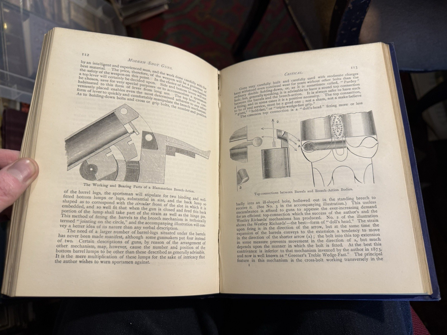 W. W. Greener : Modern Shot Guns : Trap Shooting : Accessories : 1st Ed 1888