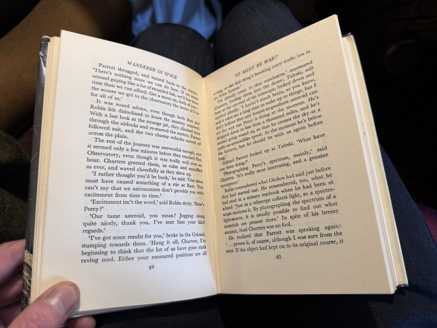 1961 Patrick Moore : Wanderer in Space : 1st Edition : Science Fiction