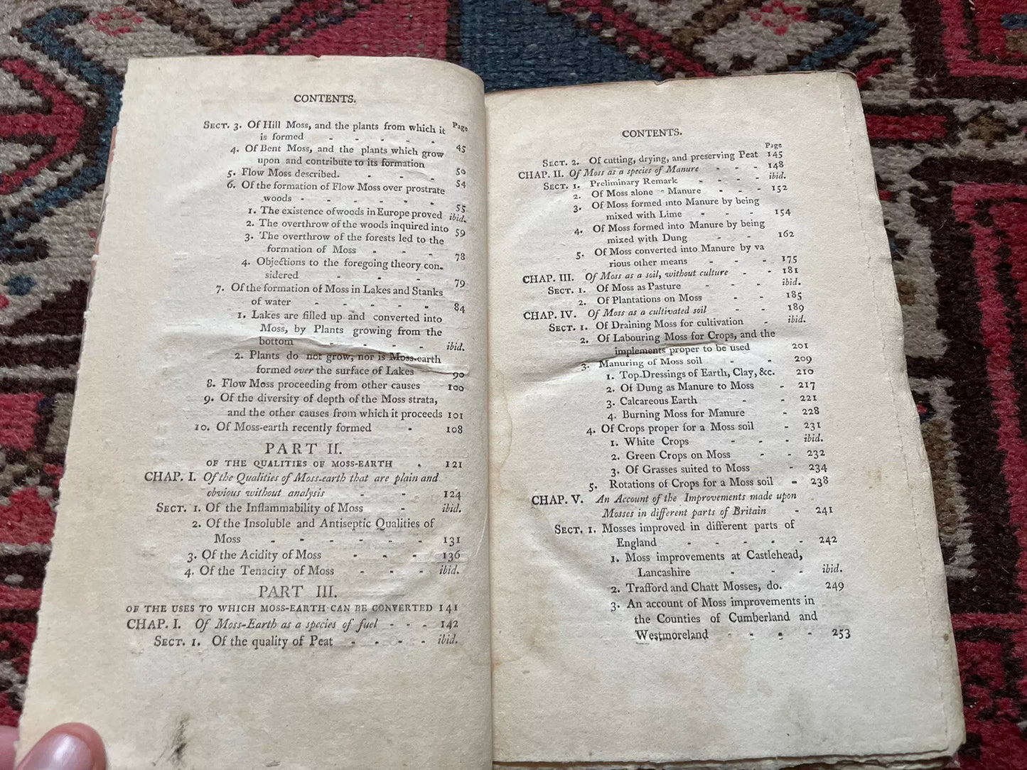 1811 A Treatise on Origin & Cultivation of Moss-Earth into Manure / Farming