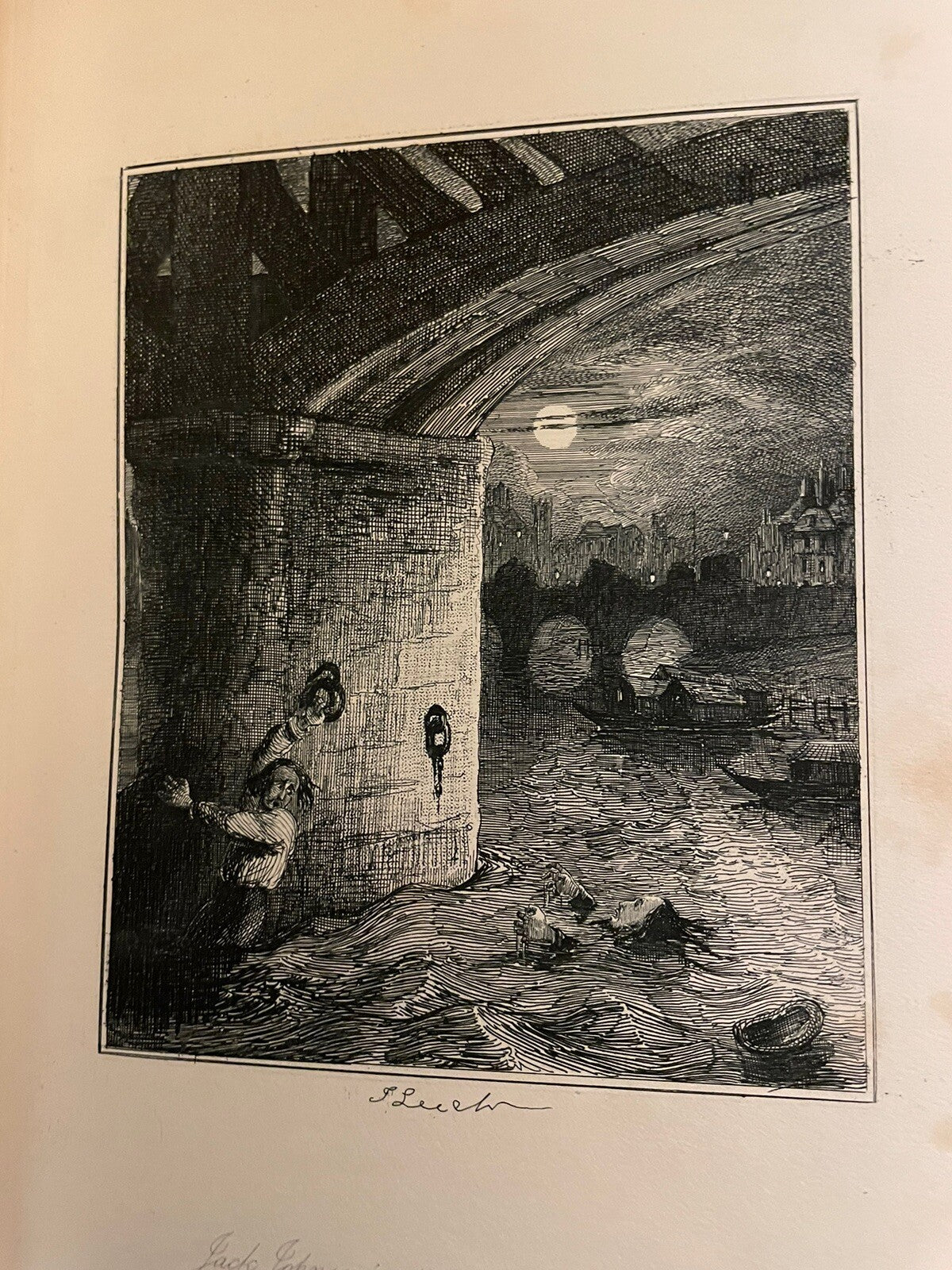 1886 Smith's Adventures of Mr. Ledbury : John Leech : Edwin A Dawes : Magician
