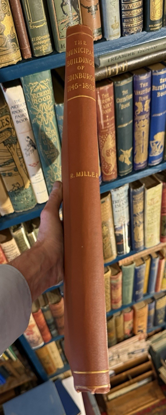 1895 The Municipal Buildings of Edinburgh : Robert Miller : Illustrated