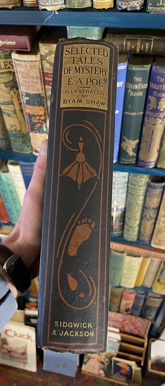 Selected Tales of Mystery by Edgar Allan Poe 1909 illustrated by Byam Shaw