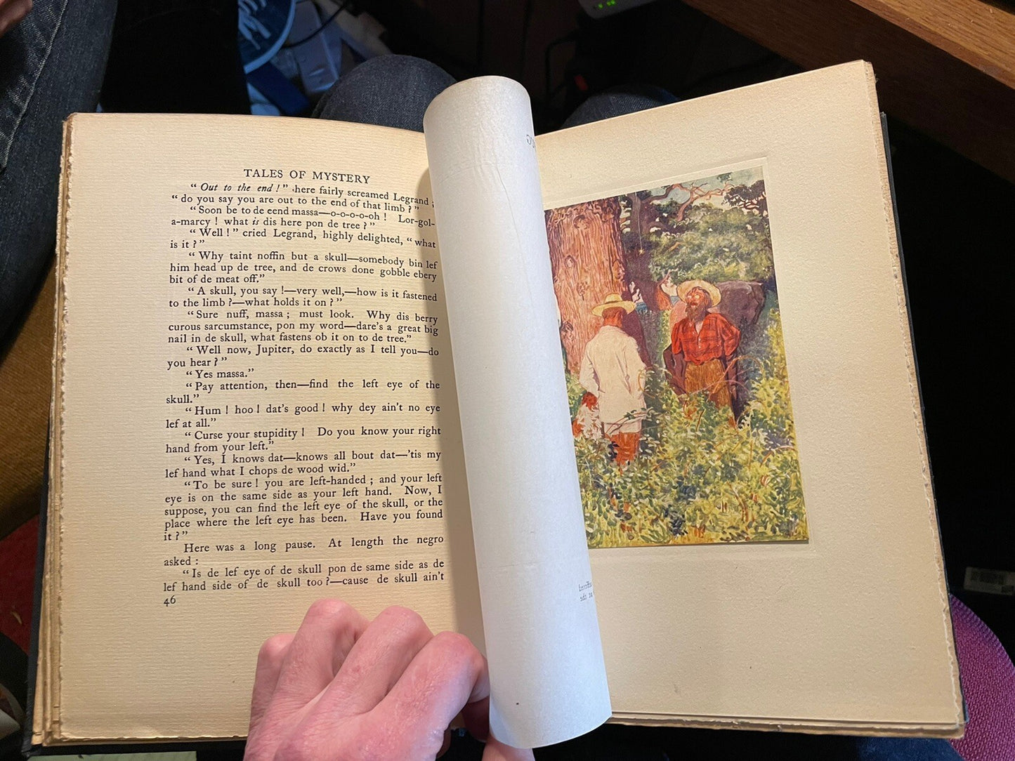 Selected Tales of Mystery by Edgar Allan Poe 1909 illustrated by Byam Shaw