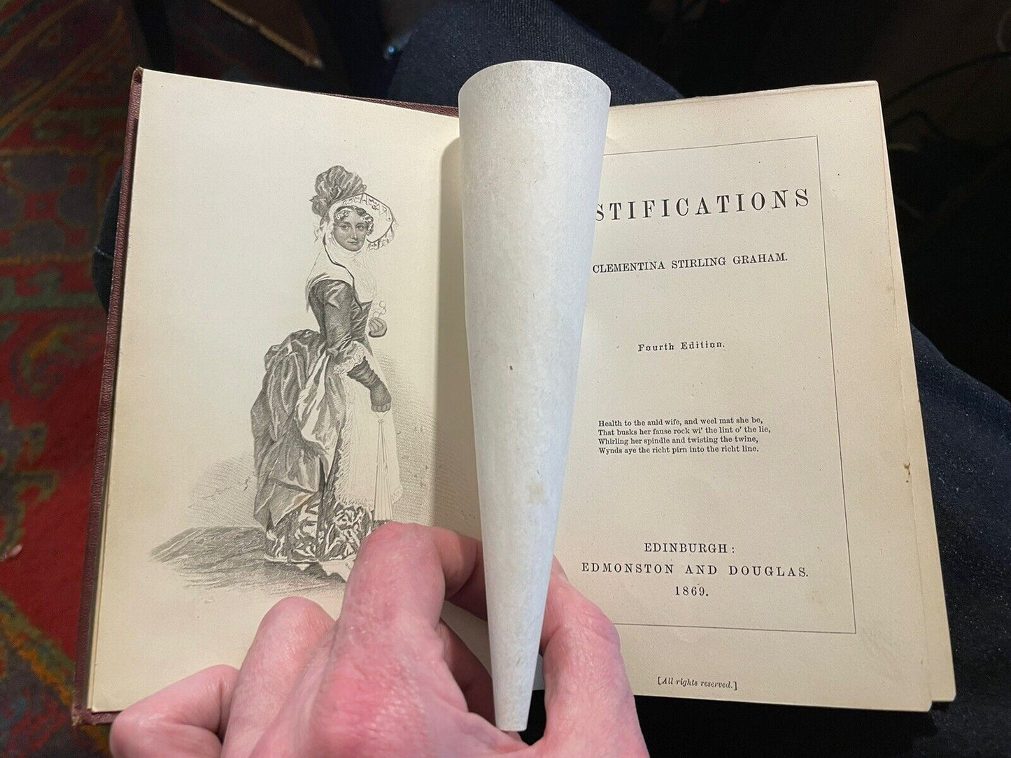 Mystifications : Clementina Stirling Graham : Fourth Edition, Edinburgh 1869